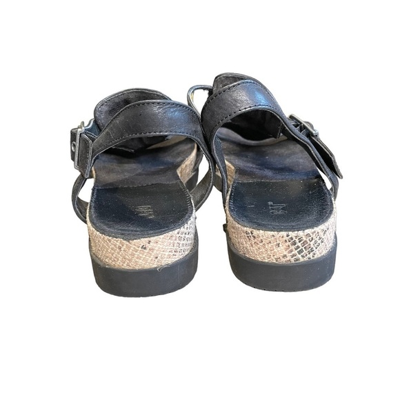 Caterpillar Tiki Gladiator Sandal Black Leather Womens 9.5 - Picture 6 of 10